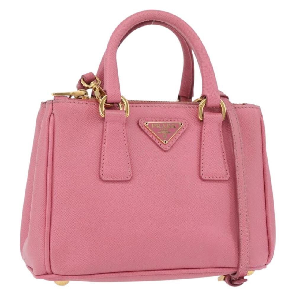 Prada Saffiano Mini Galleria Double Zip Tote